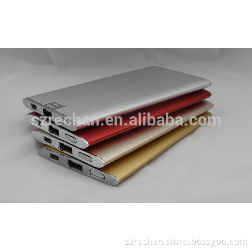 5000mah Portable Power Bank for Mobile Phone